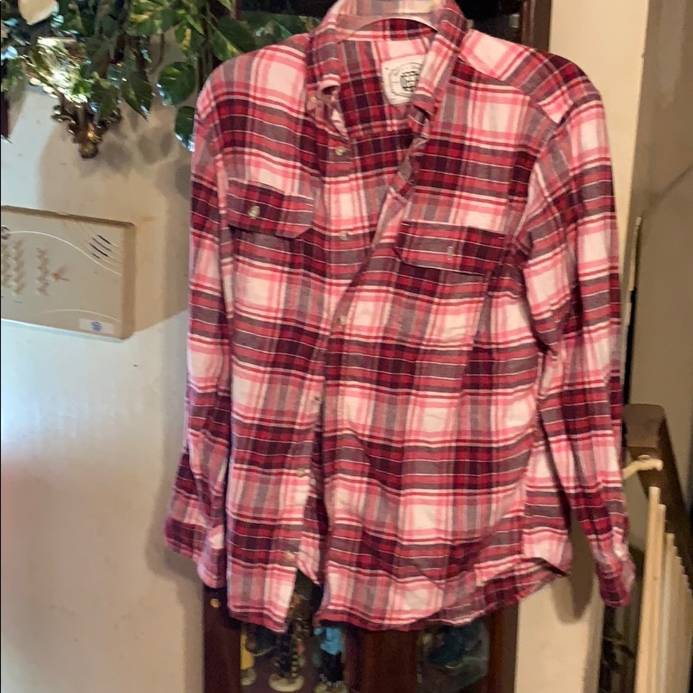 Sz med button up by Mott&Grand